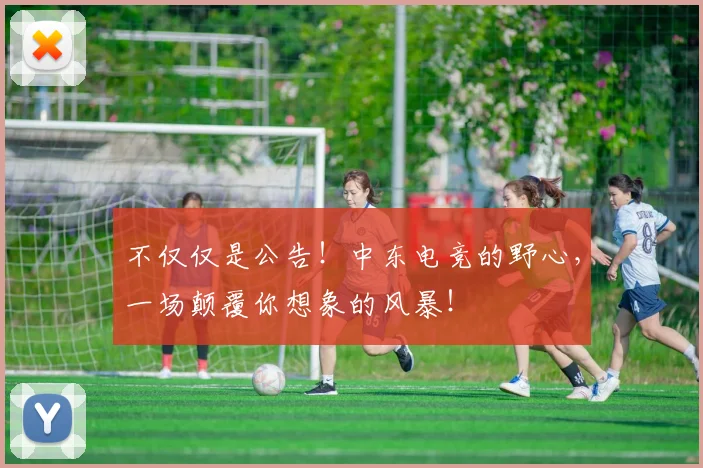 不仅仅是公告！中东电竞的野心，一场颠覆你想象的风暴！