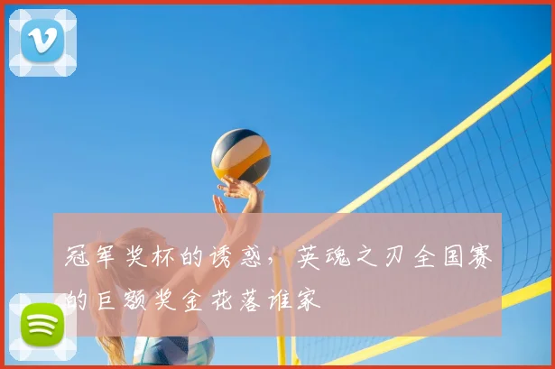 冠军奖杯的诱惑，英魂之刃全国赛的巨额奖金花落谁家