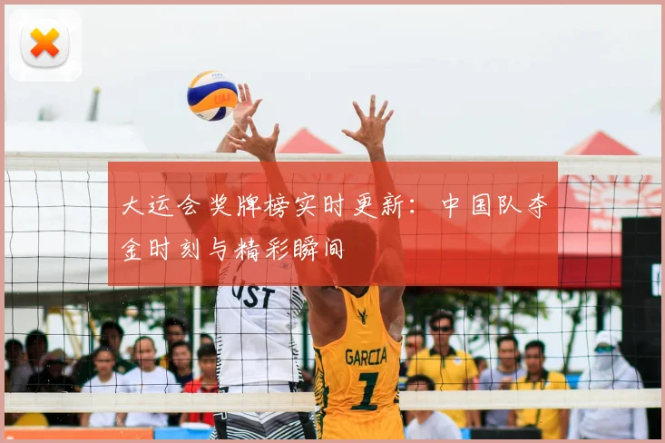 大运会奖牌榜实时更新：中国队夺金时刻与精彩瞬间